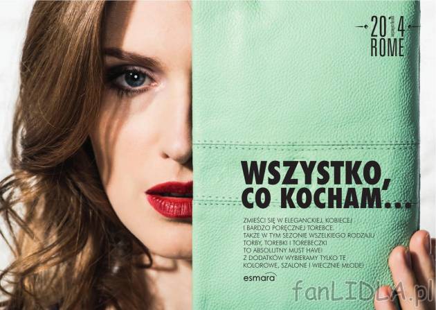 Kolekcja wiosenna w Lidlu. Miętowa kopertówka