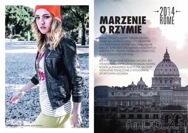 Rzym to jedna z największych stolic mody! Teraz w Lidlu moda prosto z Rzymu