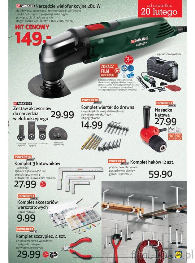 Narzędzie wielofunkcyjne 290W, zestaw akcesoriów do narzędzia wielofunkcyjnego, ...