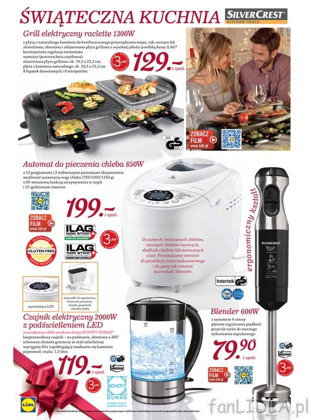 Grill elektryczny w specjalnej ofercie Lidla. Zapewni zdrową żywność na święta. ...