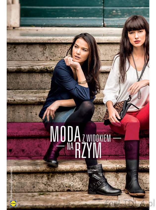 Moda damska z widokiem na Rzym!