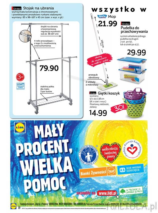 Praktyczny i wytrzymały stojak na ubrania. Pudełka do przechowywania drobnych ...