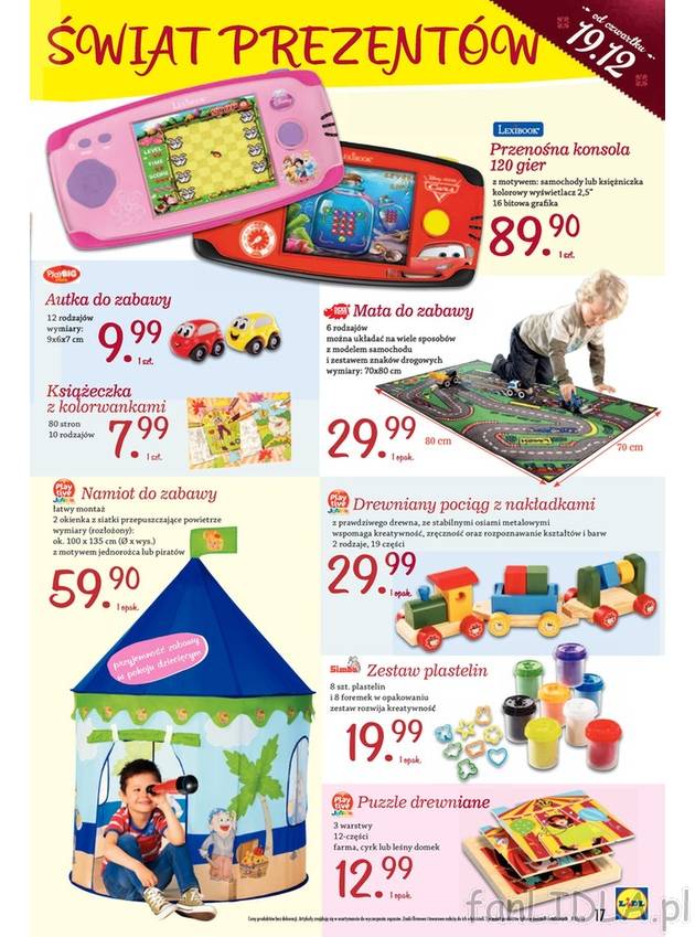 Świat prezentów dla dzieci od 19 grudnia w Lidlu. Świąteczna oferta na gry dla ...