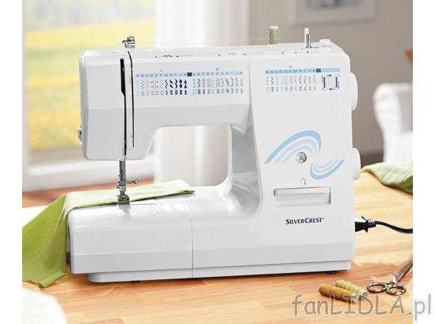 Maszyna do szycia Silvercrest Hometech, cena 329,00 PLN za 1 opak. 
- wytrzymała ...