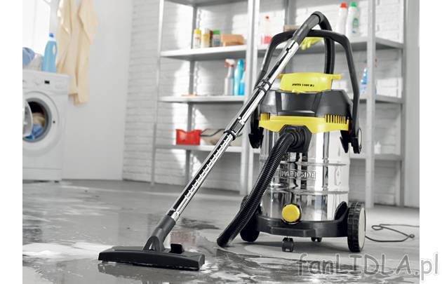 Odkurzacz 1400 W do pracy na mokro i sucho Parkside, cena 229,00 PLN za 1 opak. ...