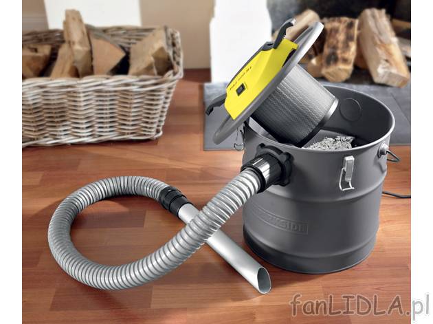 Odkurzacz kominkowy 500 W Parkside, cena 169,00 PLN za 1 szt. 
- wbudowany kompaktowy ...