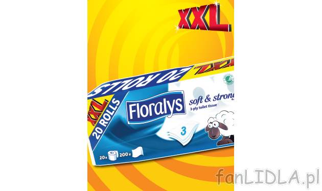 Papier toaletowy , cena 26,99 PLN za 20 rolek 
-  3- warstwowy 
-  20 rolek/ 1 opak