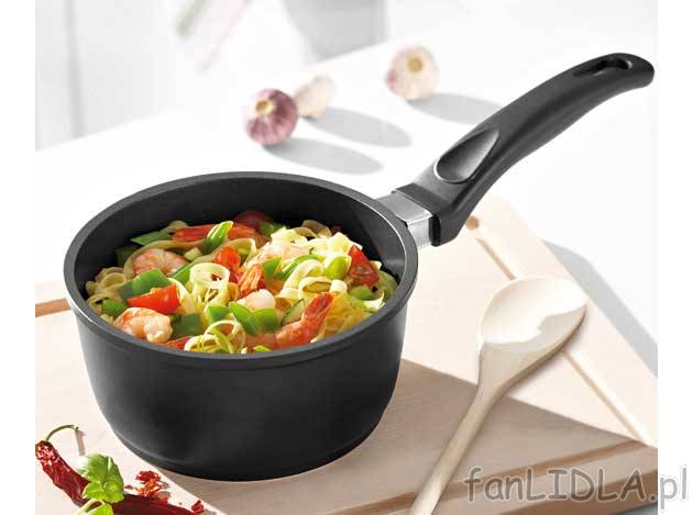 Rondel z rączką Ernesto, cena 44,99 PLN za 1 szt. 
- z grubego odlewu aluminiowego, ...