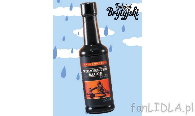 Sos Worcester , cena 4,99 PLN za 150 ml 
- Angielski sos pieprzowy. Idealny do ...
