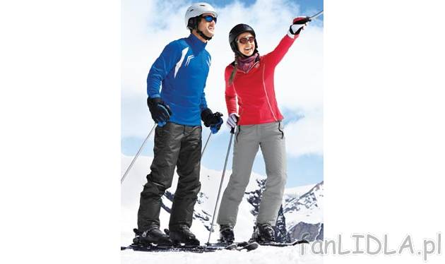 Spodnie narciarskie damskie lub męskie Crivit Sports, cena 89,90 PLN za 1 para ...