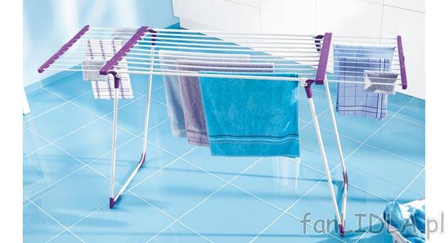 Suszarka na pranie AquaPur, cena 109,00 PLN za 1 szt. 
- oszczędność miejsca ...