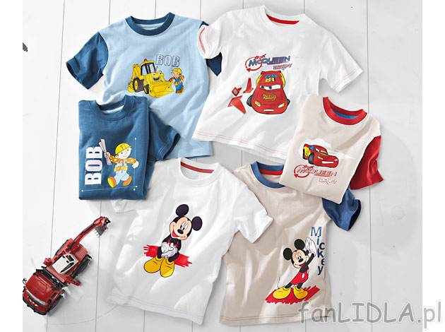 T-shirt chłopięcy 2 szt. , cena 24,99 PLN za 2 szt. 
- cena za 2 sztuki 
- modna ...