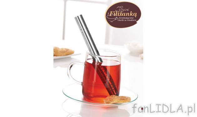 Zaparzacz do herbaty Ernesto, cena 5,99 PLN za 1 szt. 
- na 1 filiżankę herbaty, ...