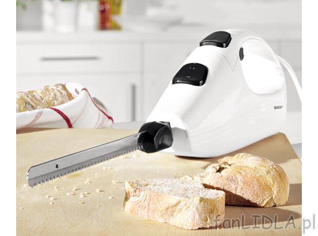 Nóż elektryczny 250 W Silvercrest Kitchen Tools, cena 44,99 PLN za 1 opak. 
- ...