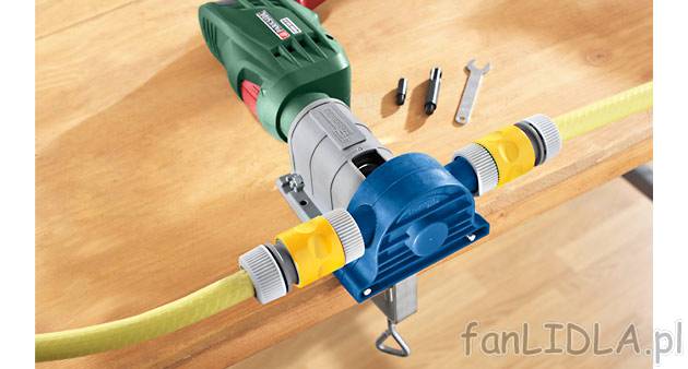 Pompa na wiertarkę Powerfix, cena 24,99 PLN za 1 opak. 
- do pompowania płynów ...