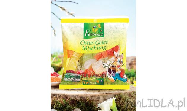 Galaretka wielkanocna , cena 4,49 PLN za 250 g/ 1 opak. 
- 250 g/ 1 opak. 
- 100 ...