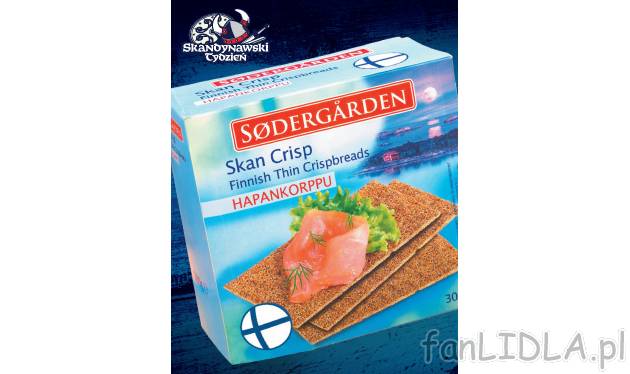 Pieczywo chrupkie żytnie , cena 6,99 PLN za 300 g/ 1 opak. 
- 300 g/ 1 opak. 
- ...