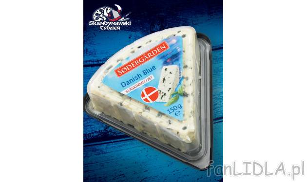 Ser pleśniowy , cena 5,99 PLN za 150 g/ 1 opak. 
- Półtwardy, podpuszczkowy, ...