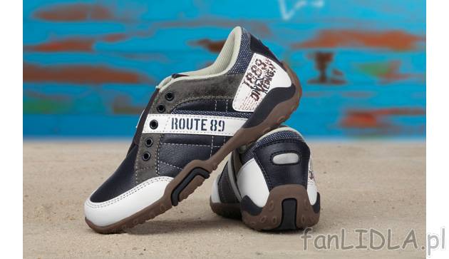 Buty chłopięce Pepperts, cena 39,99 PLN za 1 para 
- z łatwego w pielęgnacji ...
