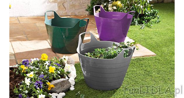 Koszyk uniwersalny Florabest, cena 17,99 PLN za 1 szt. 
- z wytrzymałego tworzywa, ...