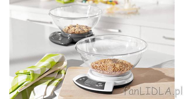 Cyfrowa waga kuchenna Silvercrest Kitchen Tools, cena 49,99 PLN za 1 szt. 
- z ...