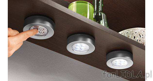 Lampki LED 3 szt. Livarno Lux, cena 23,99 PLN za 3 szt. 
- cena za 3 szt. 
- idelane ...