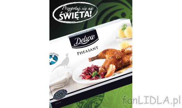 Bażant , cena 34,99 PLN za 900 g/ 1 opak. 
- Gotowy do przyrządzenia. 
- Przepis ...