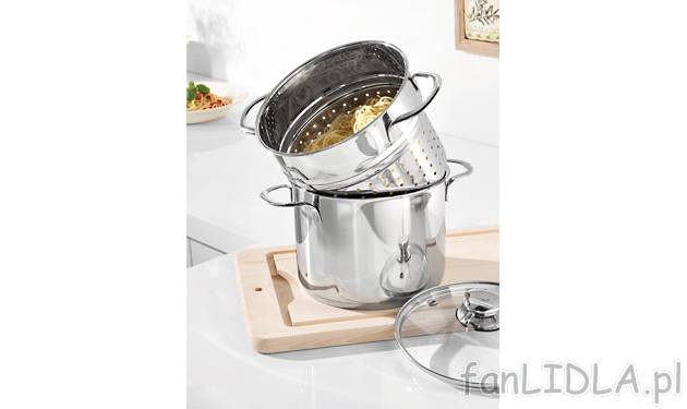 Garnek indukcyjny ze stali szlachetnej Ernesto, cena 109,00 PLN za 1 opak. 
- idealny ...
