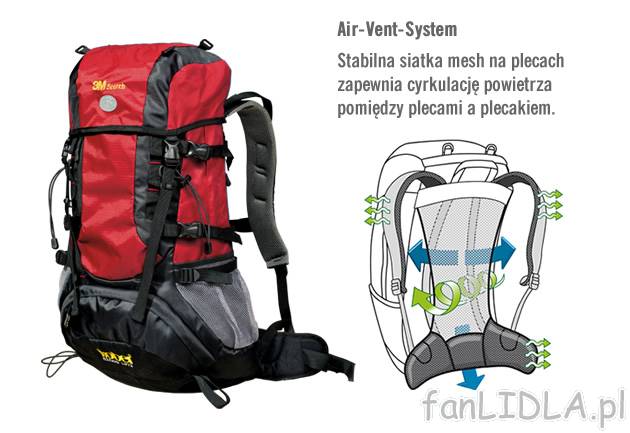 Plecak trekkingowy 34 l , cena 89,90 PLN za 1 szt. 
- z wytrzymałego i łatwego ...