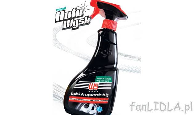 Środek do czyszczenia felg , cena 5,55 PLN za 750 ml / 1 opak. 
- Czyści silne ...