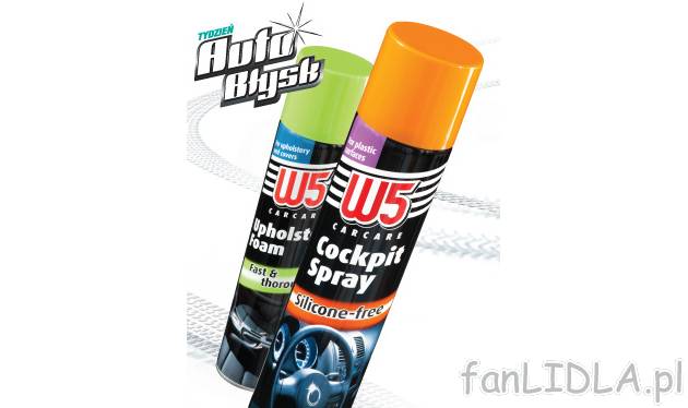 Środki czyszczące , cena 4,44 PLN za 300 ml/ 1 opak. 
- Pianka do czyszczenia ...