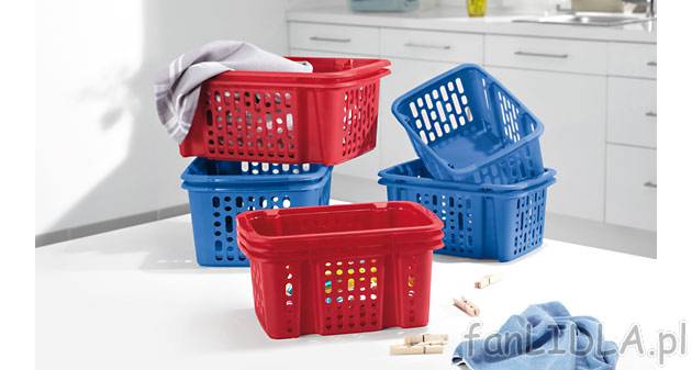 Zestaw koszyków Ordex, cena 9,99 PLN za 1 opak. 
- oszczędność miejsca - można ...