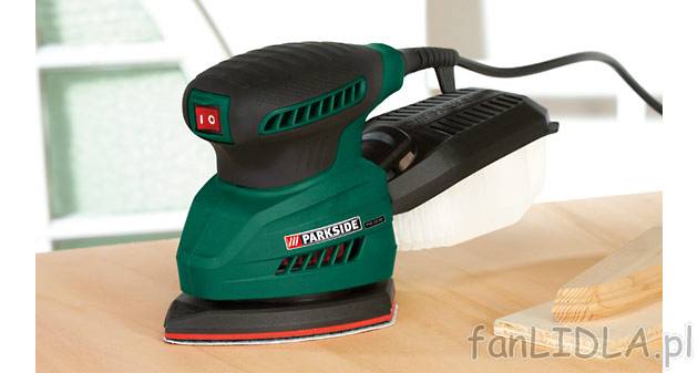 Szlifierka ręczna 160 W Parkside, cena 79,90 PLN za 1 opak. 
- ergonomiczna - ...