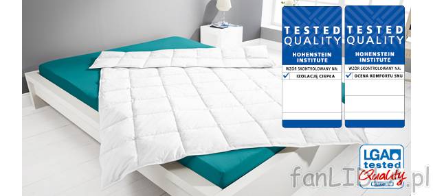 Letnia kołdra puchowa 160 x 200 cm Meradiso, cena 139,00 PLN za 1 szt. 
- lekki ...