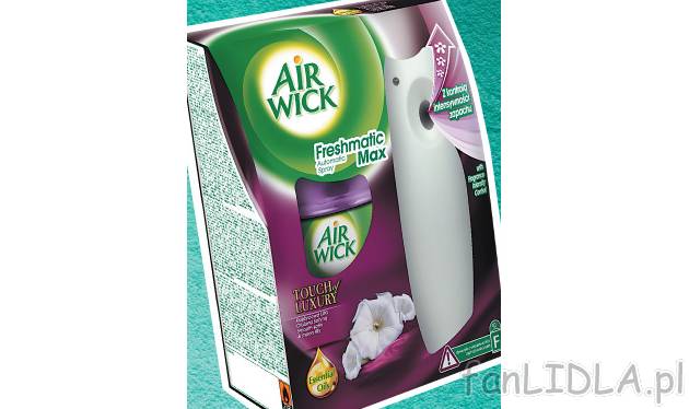 Airwick - odświeżacz powietrza , cena 17,95 PLN za 1 opak. 
-  Różne rodzaje.