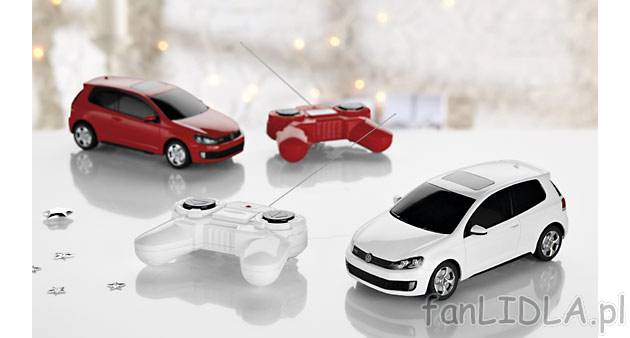 Samochód zdalnie sterowany VW Golf GTI , cena 49,99 PLN za 1 szt. 
- sterowanie ...