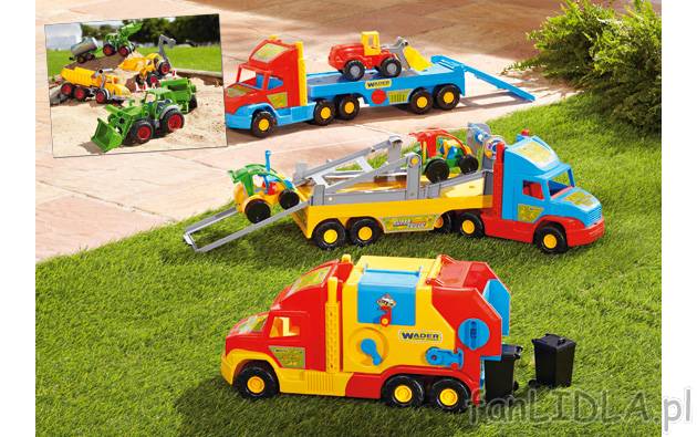 Pojazd Super Truck , cena 69,90 PLN za 1 opak. 
- do wyboru: traktor z przyczepą, ...