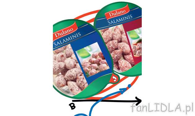 Salami , cena 5,99 PLN za 80 g/ 1 opak. 
-  Różne rodzaje.