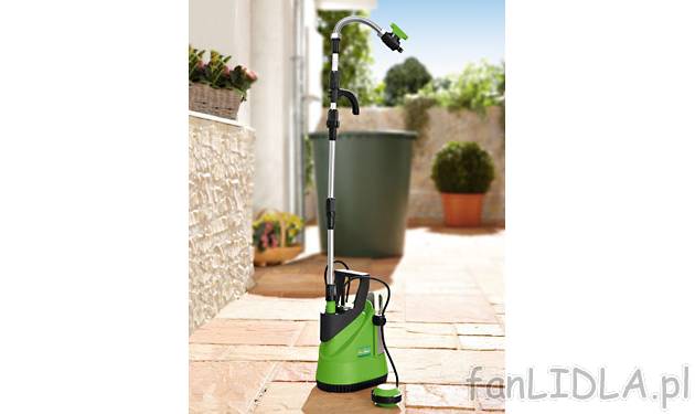 Pompa do deszczówki 350 W Florabest, cena 149,00 PLN za 1 opak. 
- do prostego ...
