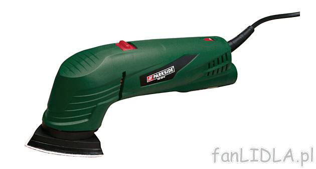 Szlifierka delta 290 W Parkside, cena 74,90 PLN za 1 opak. 
- ergonomiczny kształt ...