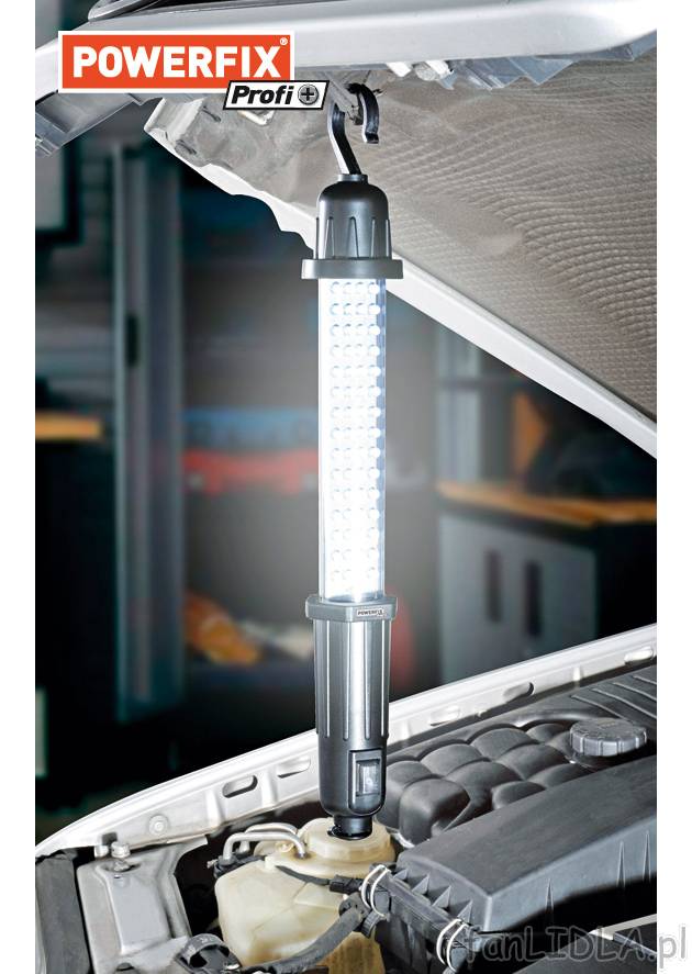 Bezprzewodowa lampa warsztatowa LED Powerfix, cena 59,90 PLN za 1 szt. 
- z 60 ...