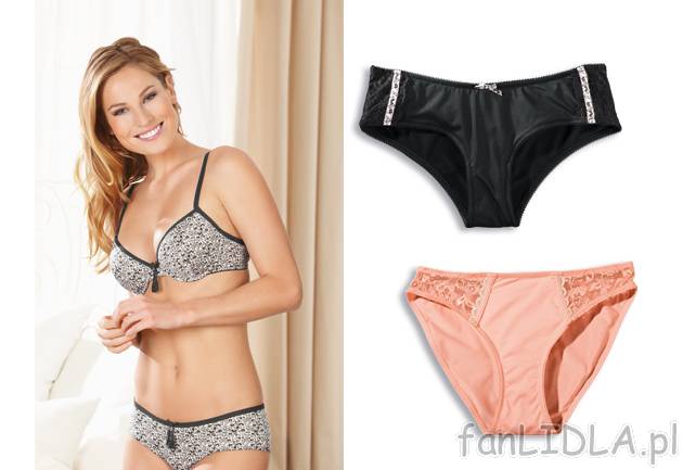 Majtki damskie 2 pary Jolinesse, cena 19,99 PLN za 2 pary 
- cena za 2 pary 
- ...