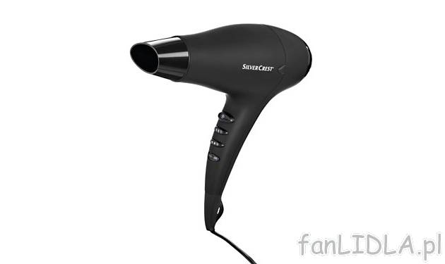 Suszarka Silvercrest Personal Care, cena 49,99 PLN za 1 szt. 
- 3 poziomy temperatury ...