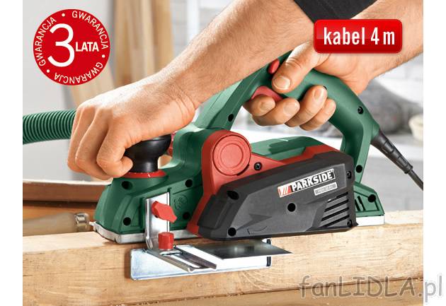 Strug elektryczny 750 W Parkside, cena 159,00 PLN za 1 opak. 
- łatwa i szybka ...