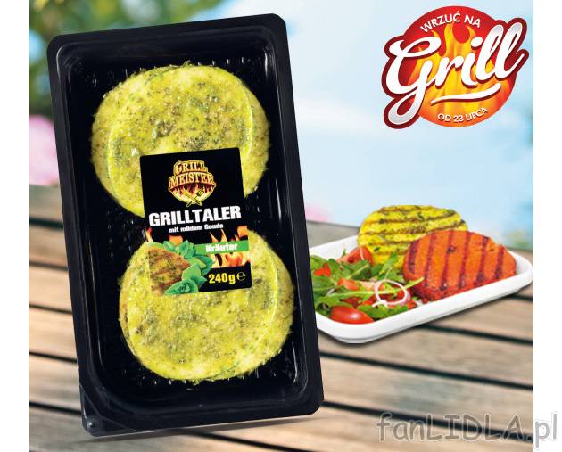 Talarki sera na grilla , cena 7,99 PLN za 280 g 
-  Różne rodzaje