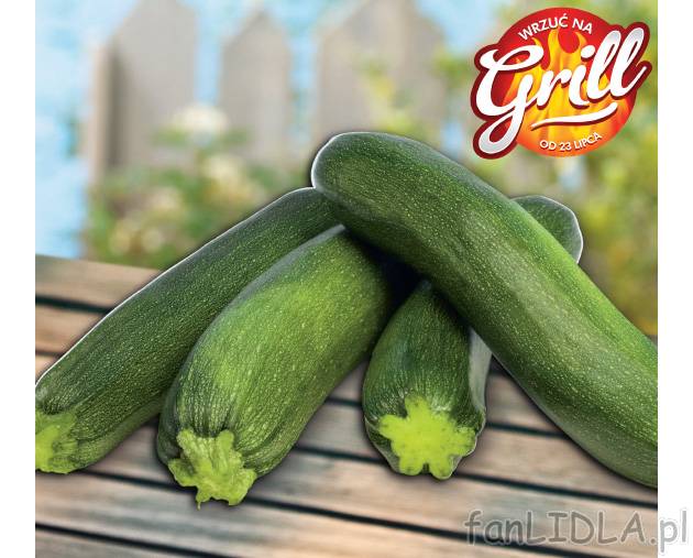 Cukinia , cena 1,99 PLN za 1 kg 
-  1 kg