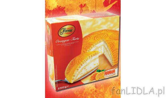 Tort Valencia , cena 29,99 PLN za 1 kg 
- Lekki tort z kremem śmietankowym, kawałkami ...