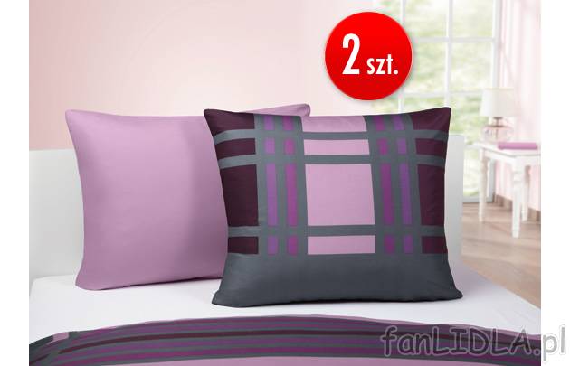 Poszewki na poduszki 2 szt. Meradiso, cena 19,99 PLN za 2 szt. 
- cena za 2 sztuki ...