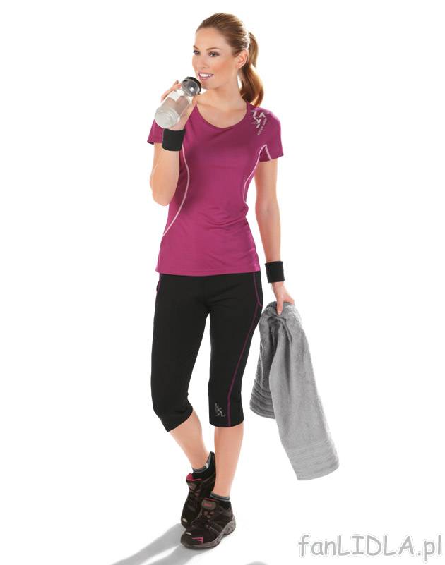 Spodnie sportowe damskie Crivit Sports, cena 24,99 PLN za 1 para 
- z odblaskowym ...