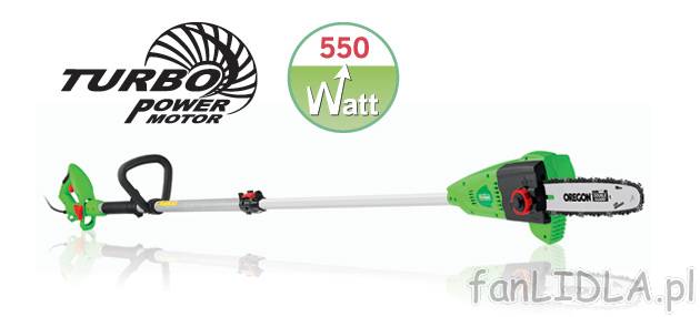 Elektryczna podcinarka do gałęzi 550 W Florabest, cena 299,00 PLN za 1 szt. 
- ...